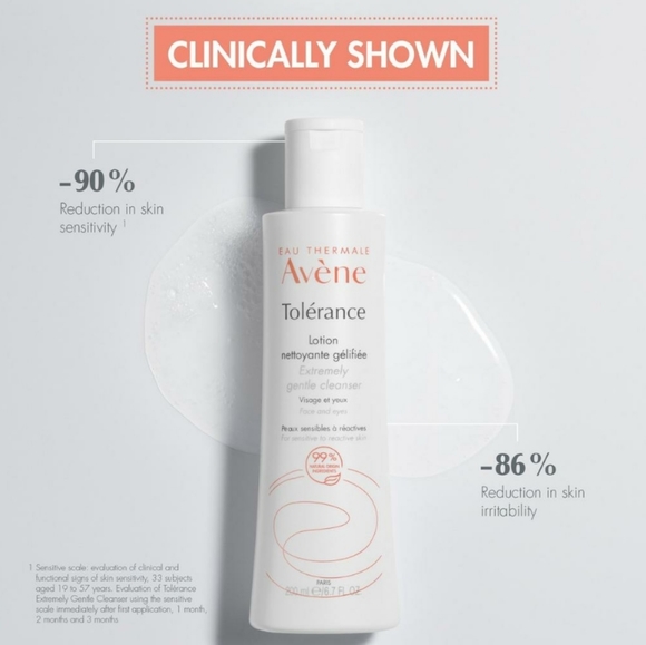AVENE TOLERANCE EXTREMELY GENTLE CLEANSER LOTION. - Picture 4 of 6